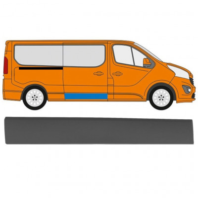 Tolóajtó díszléc hoz Renault Trafic 2014- / Jobb 11250