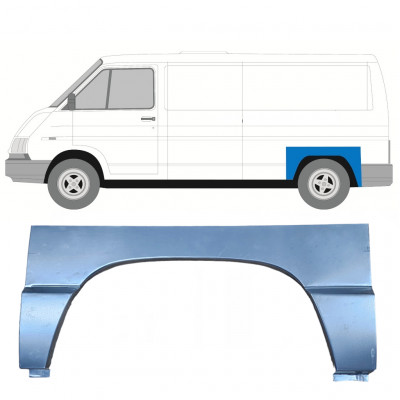 Hátsó sárvédő javító panel hoz Renault Trafic 1980-2001 / Bal 7733