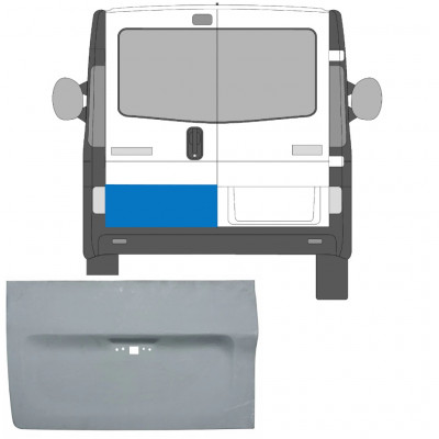 Hátsó ajtó javító panel hoz Opel Vivaro / R Trafic 2001- / Bal 6935