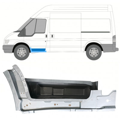 Első lépcső küszöb javító panel hoz Ford Transit 2000-2013 / Bal 8257