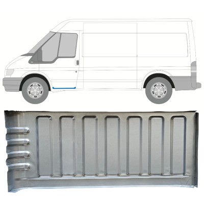 Fellépő lemez bal belső küszöbbel hoz Ford Transit 2000-2013 / Bal 15055