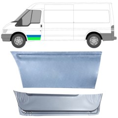 Belső első ajtó javító lemez hoz Ford Transit 2000-2013 / Bal / Készlet 14544