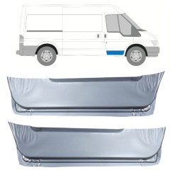 Belső első ajtó javító lemez hoz Ford Transit 2000-2013 / Bal+Jobb / Készlet 14542