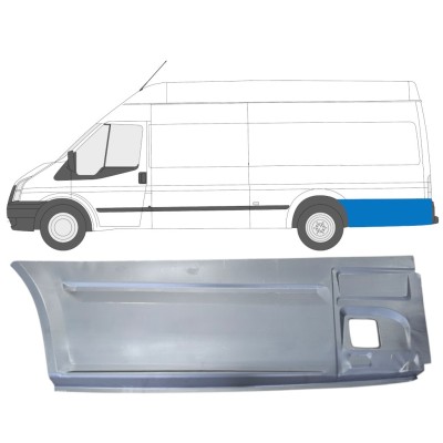 Hátsó sárvédő javító panel hoz Ford Transit 2000-2013 / Bal 14616
