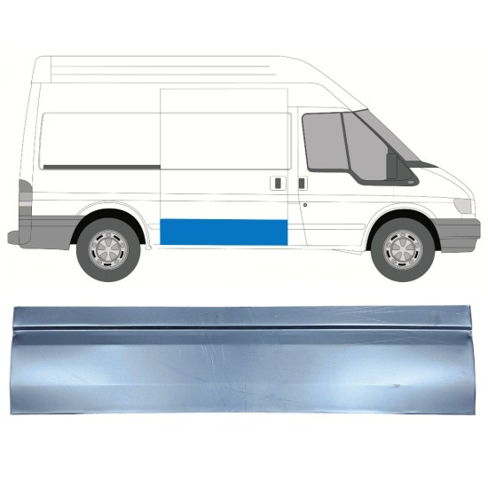 Külső tolóajtó javító panel hoz Ford Transit 2000-2013 / Jobb 15130
