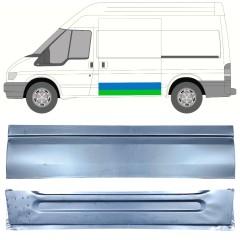Külső alsó tolóajtó javító panel hoz Ford Transit 2000-2013 / Bal / Készlet 12667