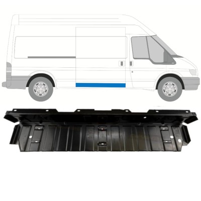 Fellépő lemez bal belső küszöbbel hoz Ford Transit 2000-2013 / Bal = Jobb (szimmetrikus) 15986