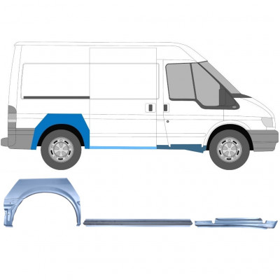 Javító panel készlet hoz Ford Transit 2000-2013  / SWB / Jobb /  12432