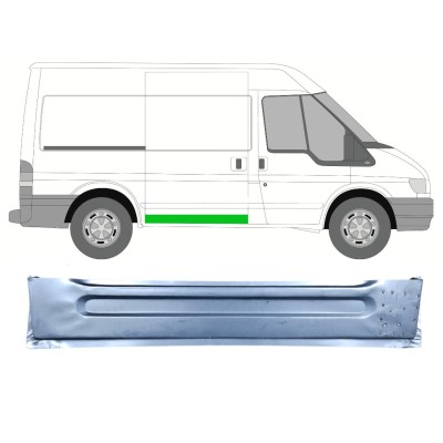 Belső tolóajtó javító panel hoz Ford Transit 2000-2013 / Jobb 15129