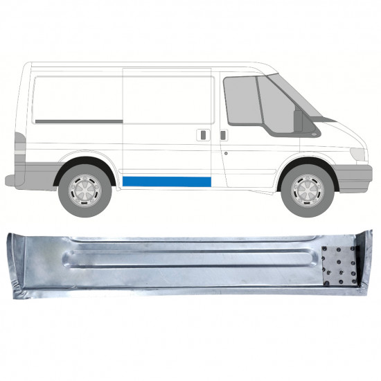 Belső tolóajtó javító panel hoz Ford Transit 2000-2013 / SWB / Jobb 12795