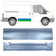 Külső alsó tolóajtó javító panel hoz Ford Transit 2000-2013 / Jobb / Készlet 12664