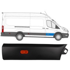 Első ajtó díszítő elem hoz Ford Transit 2014- / Jobb / Készlet 14664