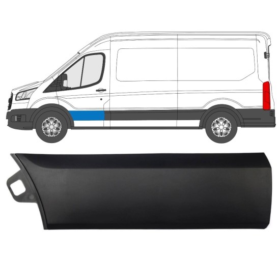 Első ajtó díszítő elem hoz Ford Transit 2014- / Bal 14658