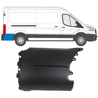 Hátsó sárvédő oldali díszítőelem kerék mögött hoz Ford Transit 2014- / Jobb 14670