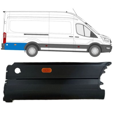 Hátsó sárvédő oldali díszítőelem kerék mögött hoz Ford Transit 2014- / Jobb / Készlet 14678
