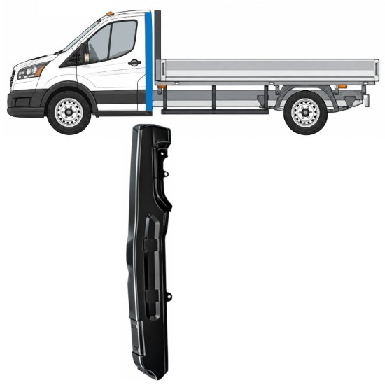 Oszlop javító panel hoz Ford Transit 2014- 2014-2026 / Bal 17279