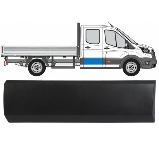 Hátsó ajtó oldalvédő elem hoz Ford Transit 2014- 2019-2026 / Jobb 17146