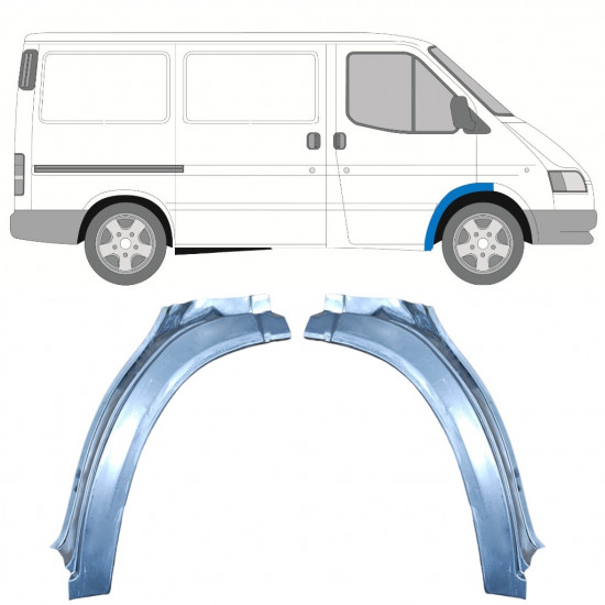 Első sárvédő javító panel hoz Ford Transit 1985-1991 / Készlet 11579