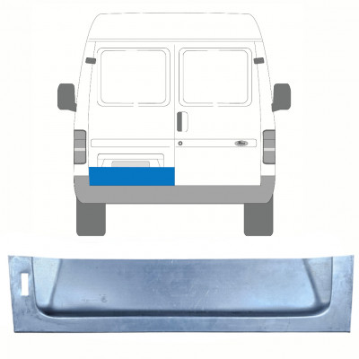 Alsó hátsó ajtó javító panel hoz Ford Transit 1985-2000 / Bal 8449