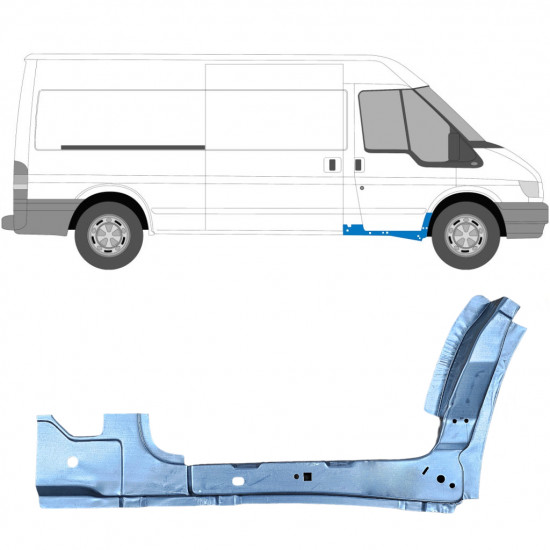 Belső első rész javító panel hoz Ford Transit 2000-2013 / Jobb 7154