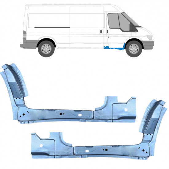 Belső első rész javító panel hoz Ford Transit 2000-2013 / Bal+Jobb / Készlet 10431