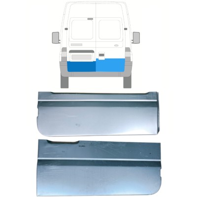 Hátsó ajtó javító panel hoz Ford Transit 2000-2013 / Bal+Jobb / Készlet 14534