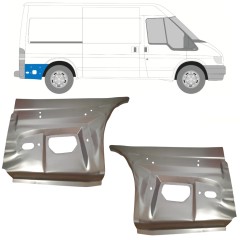 Hátsó sárvédő javító panel hoz Ford Transit 2000-2013 / Bal+Jobb / Készlet 11759