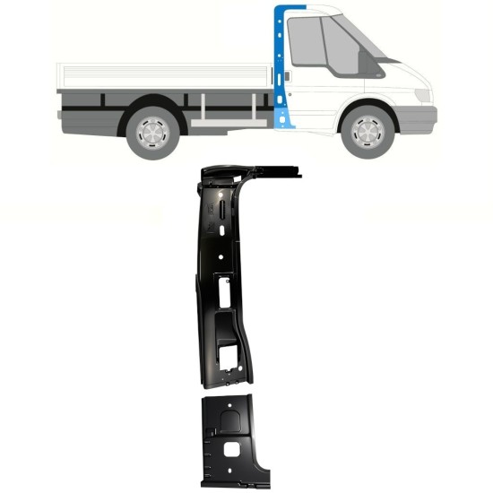 Belső oszlop javítólemez hoz Ford Transit 2000-2013 / Jobb / Készlet 16932