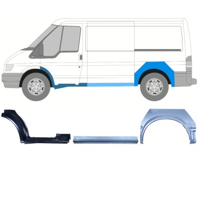 Javító panel készlet hoz Ford Transit 2000-2013 / Bal / 15023