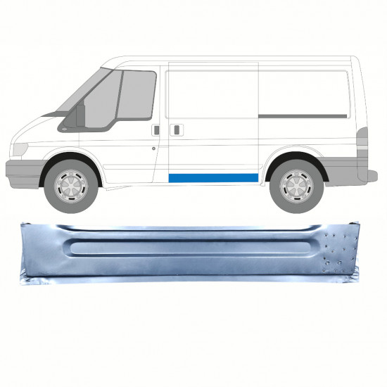 Belső tolóajtó javító panel hoz Ford Transit 2000-2013 / SWB / Bal 9109