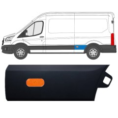 Hátsó sárvédő oldali díszítő elem hoz Ford Transit 2014- / Bal / Készlet 11691