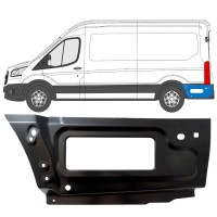 Hátsó sárvédő hátsó rész javító panel hoz Ford Transit 2014- / Bal 15349