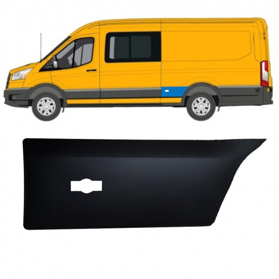 Hátsó sárvédő oldali díszítő elem hoz Ford Transit 2014-  / LWB / Bal 11722