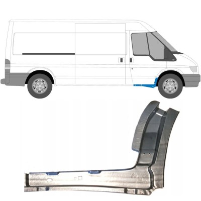 Belső küszöb javító panel hoz Ford Transit 2000-2013 / Jobb 11907