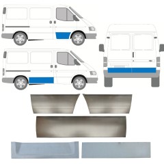 Ajtó javító panel hoz Ford Transit 1986-2000 / Bal+Jobb / Készlet 11395