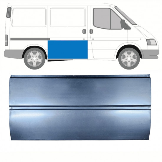 Külső tolóajtó javító panel hoz Ford Transit 1985-2000 / Jobb 8451