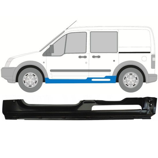 Teljes küszöb hoz Ford Transit Connect 2003-2013 / Bal 17149