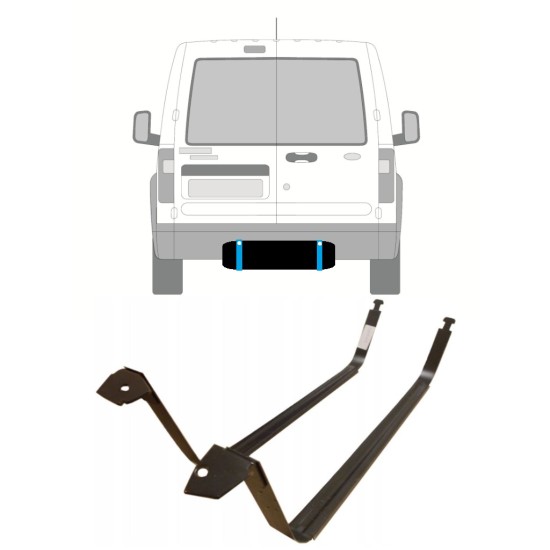 Tartószalag üzemanyagtartály hoz Ford Transit Connect 2003-2013 14958