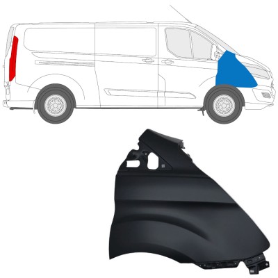 Első sárvédő hoz Ford Transit Custom 2013-2017 / Jobb 17095