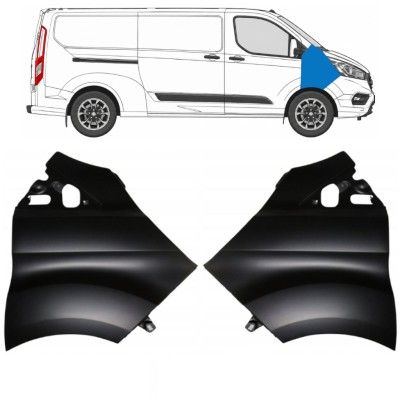 Első sárvédő hoz Ford Transit Custom 2017-2021 / Bal+Jobb / Készlet 17100