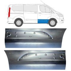 Első ajtó javító lemez hoz Ford Transit Custom 2013-2023 / Bal+Jobb / Készlet 15967