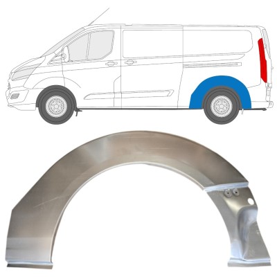 Küszöb javító panel hoz Ford Transit Custom 2013- / Bal 14648