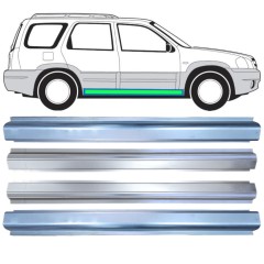 Küszöb és belső küszöb javító panel hoz Mazda Tribute 2001-2008 / Bal+Jobb 15599
