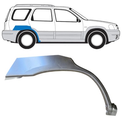 Hátsó sárvédő javító panel hoz Mazda Tribute 2001-2008 / Jobb 15780