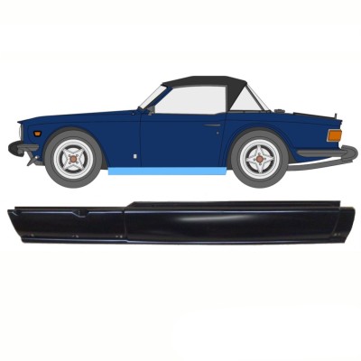 Teljes küszöb hoz Triumph TR6 1969-1976 / Bal 10761