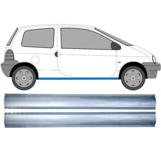 Küszöb javító panel hoz Renault Twingo 1993-2007 / Bal+Jobb / Készlet 16149