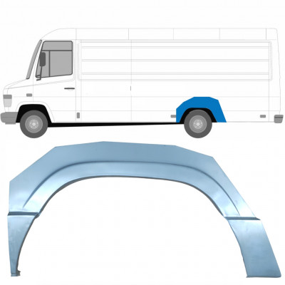 Hátsó sárvédő javító panel hoz Mercedes Vario 1996- / Bal /  5609