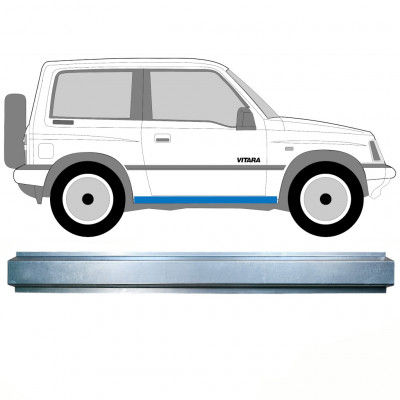 Belső küszöb javító panel hoz Suzuki Vitara 1988-1998 / Bal = Jobb (szimmetrikus) 8589