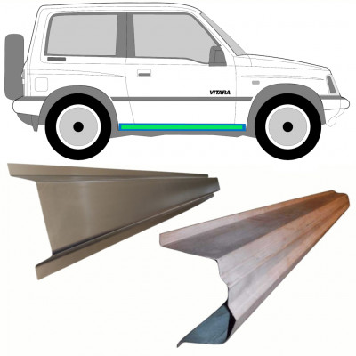 Belső és külső küszöb javító panel hoz Suzuki Vitara 1988-1998 / Bal = Jobb (szimmetrikus) / Készlet 8593