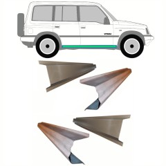 Belső és külső küszöb javító panel hoz Suzuki Vitara 1996-2003 / Bal = Jobb (szimmetrikus) / Készlet 10311
